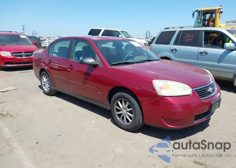 2007 Chevrolet Malibu Ls из США, поврежденный, VIN 1G1ZS58FX7F130536